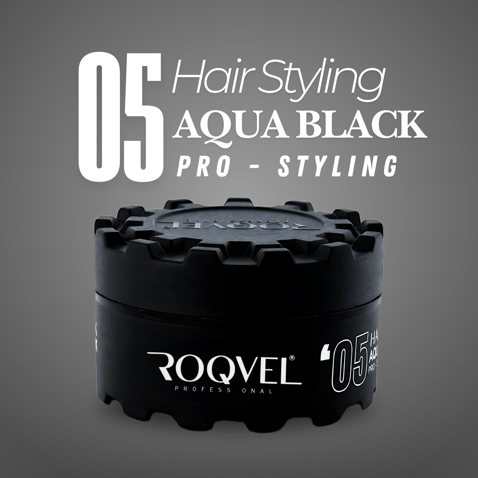 ROQVEL Hair Styling Wax - Aqua Black 150 ML