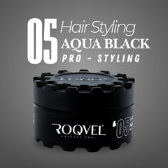 ROQVEL Hair Styling Wax - Aqua Black 150 ML