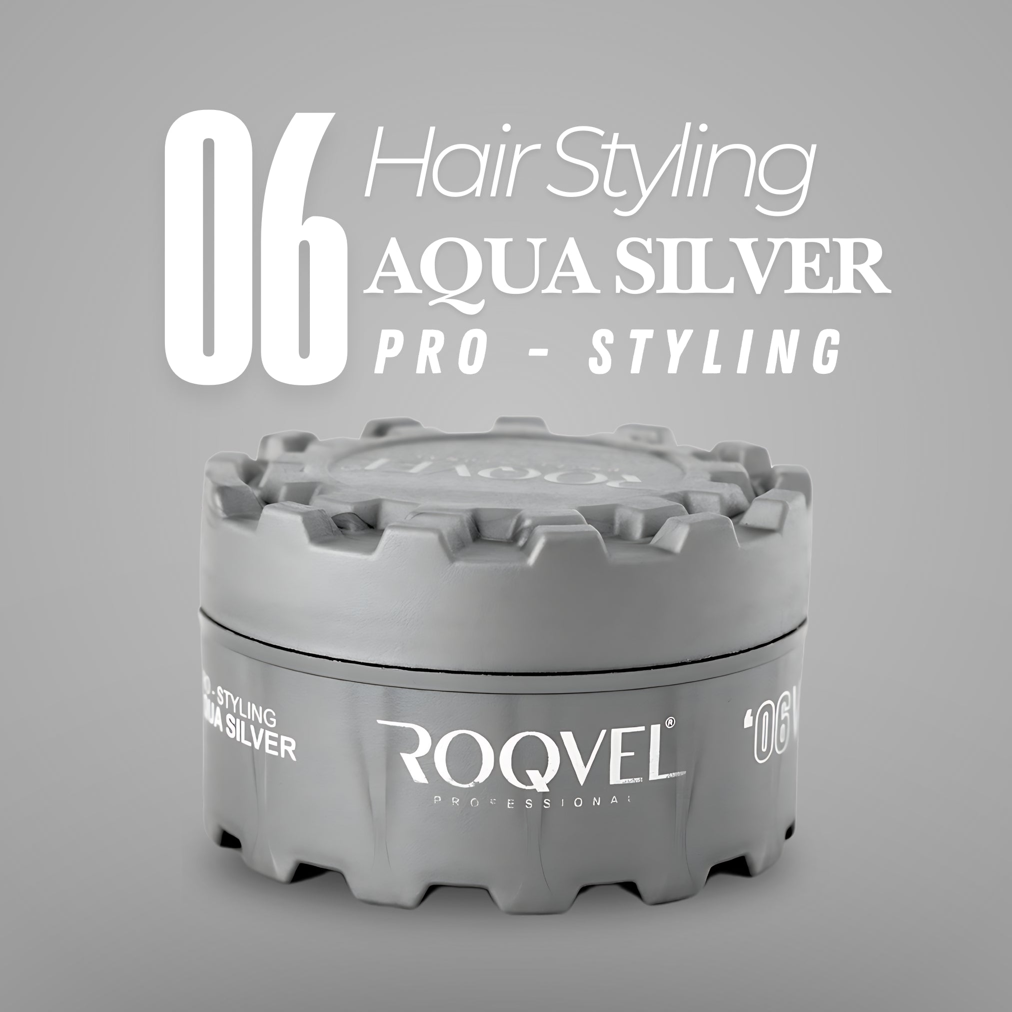 ROQVEL Hair Styling Wax - Aqua Silver 150 ML
