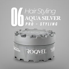 ROQVEL Hair Styling Wax - Aqua Silver 150 ML