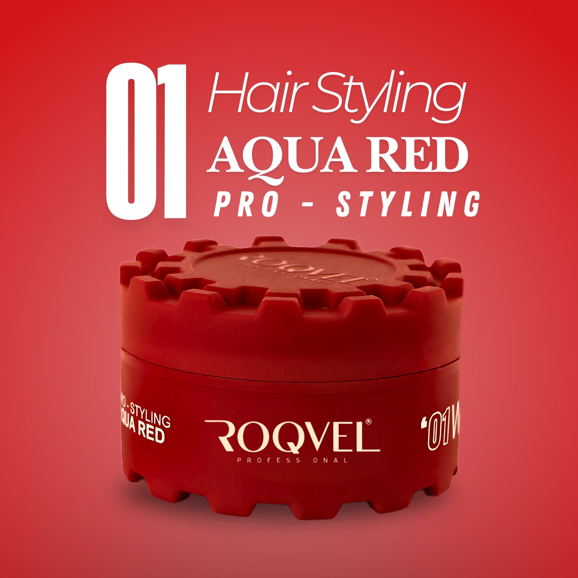 ROQVEL Hair Styling Wax - Aqua Red 150 ML