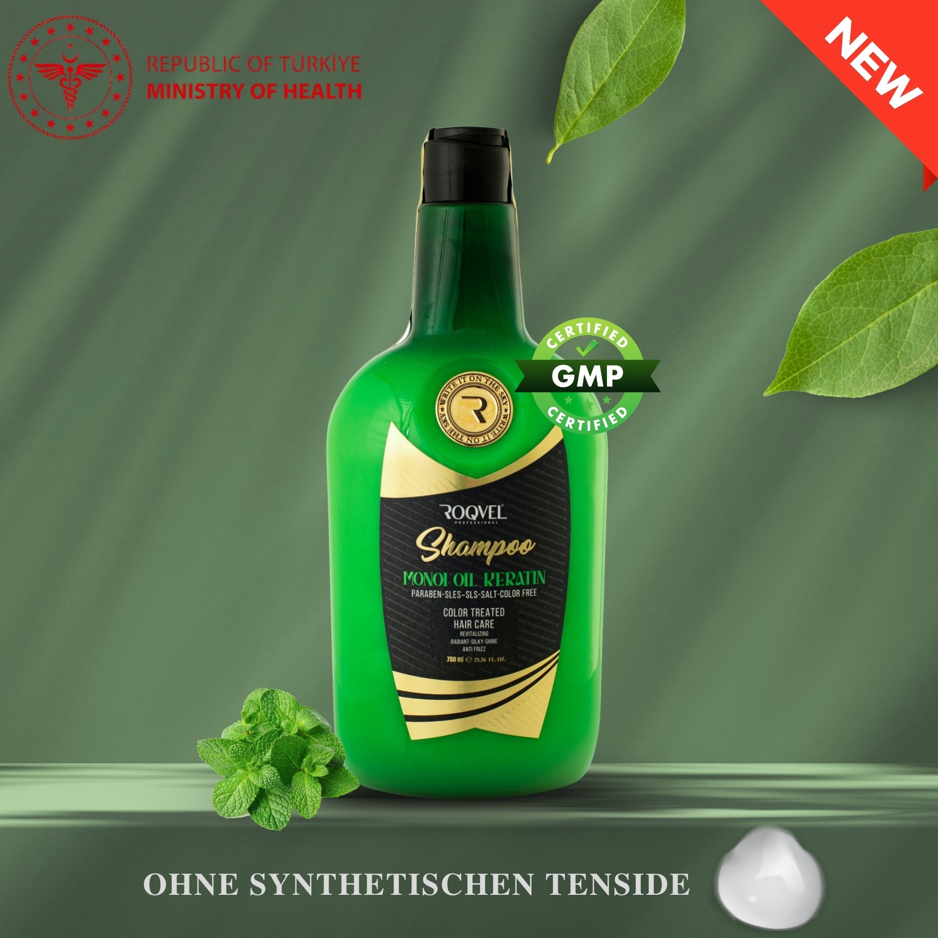 ROQVEL Monoi Keratin Shampoo 