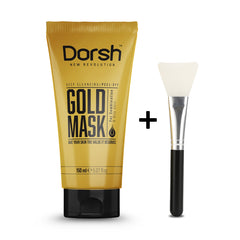 Peel-Off Goldmaske mit Peptiden – Porenreinigung & Straffung mit Menthol & Glycerin – 150 ml