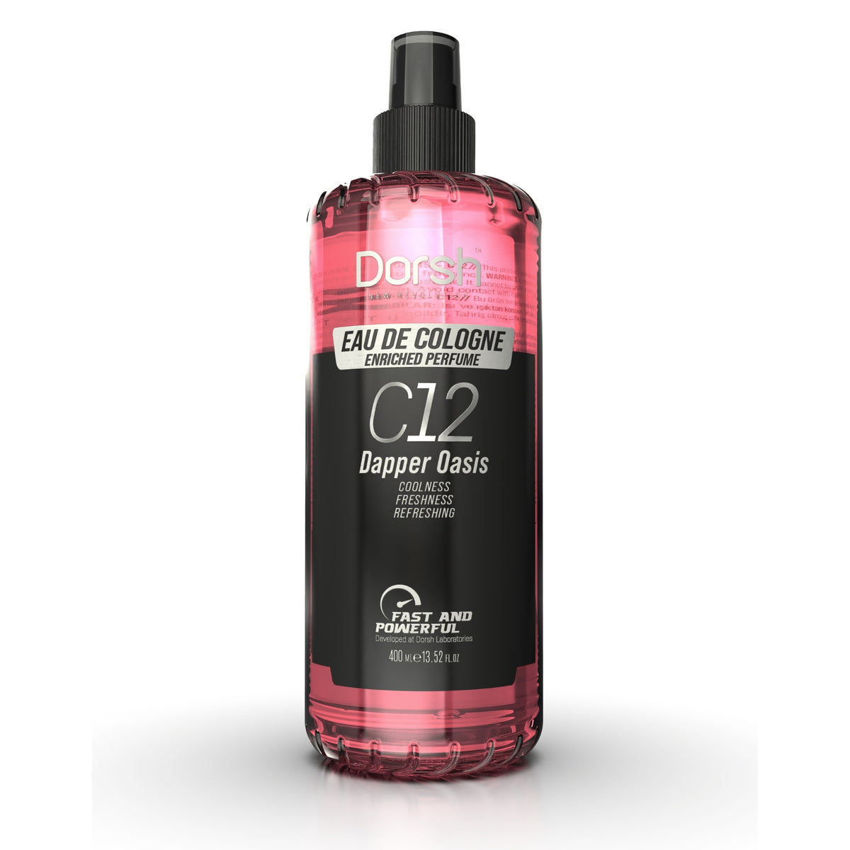 Eau de Cologne Dapper Oasis – Florales Duftwasser für Hände, Hals & Hauterfrischung – 400 ml