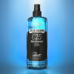 Eau de Cologne Blue Diamond – Frisches Herren-Duftwasser mit elegantem Charakter & Hautpflege – 400 ml