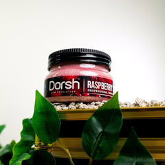 Gesichts- & Körperpeeling mit Himbeerduft – Sanftes Peeling für weiche Haut & frisches Hautgefühl – 300 ml
