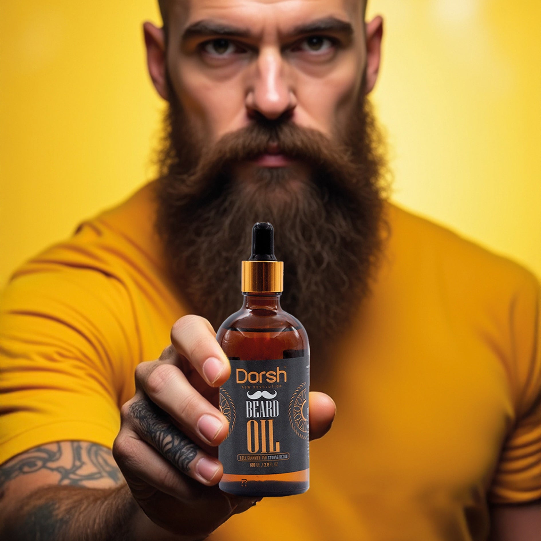 Bartöl mit Arganöl & Jojoba – Pflege für geschmeidigen Bart & gesunde Haut – 100 ml