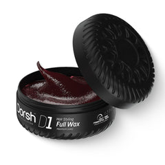 Haarwachs Full Wax – mit maximalem Halt & Hochglanz-Finish – Styling Wax Black – 150 ML