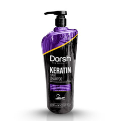 Shampoo mit Keratin – Tiefenpflege bei Haarschäden & Haarbruch – Glanz & Reparatur-Effekt – 1000 ml