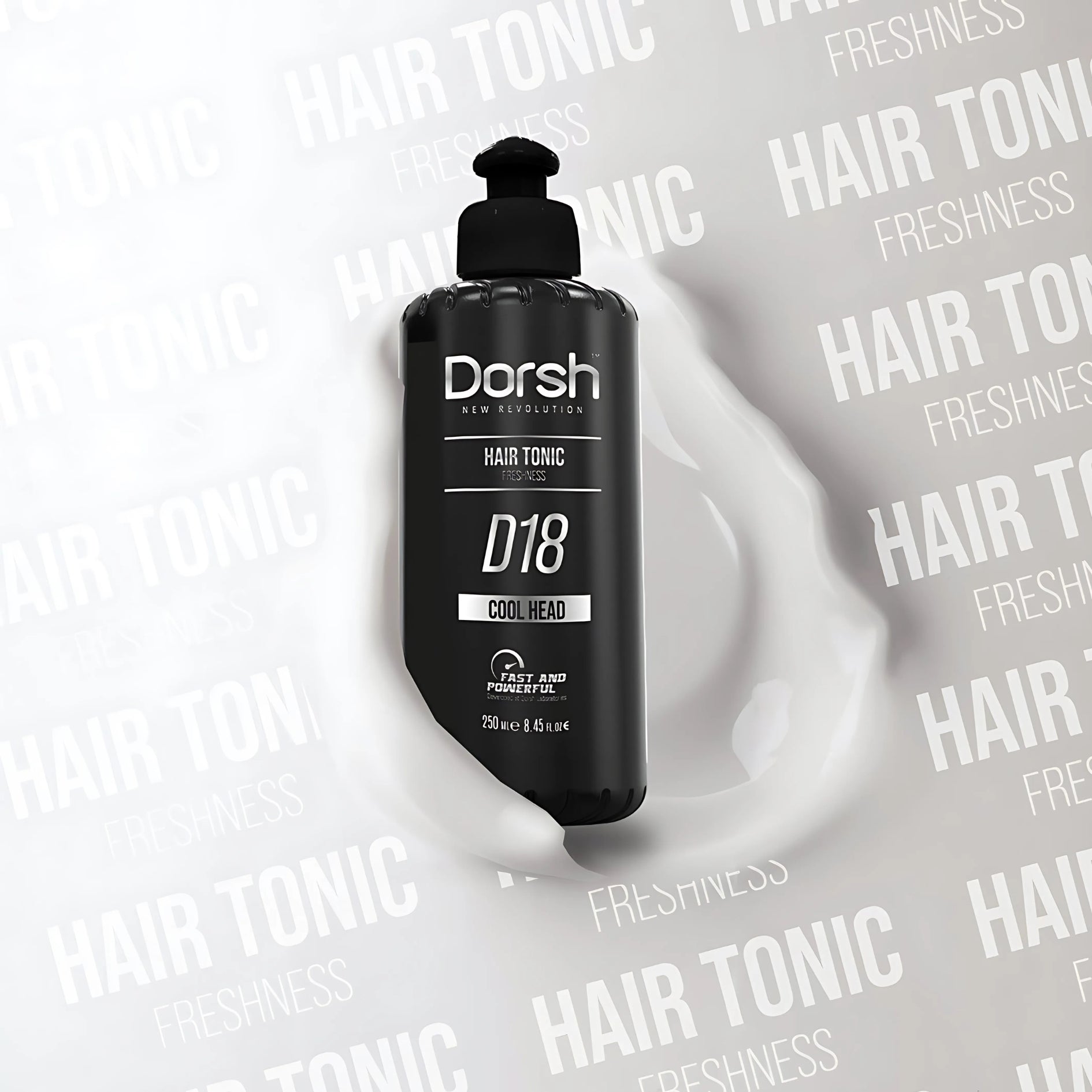 Haarwasser mit Menthol & Pflanzenextrakten – Hair Tonic Belebendes Hair Tonic für Kopfhaut & Haarwurzeln – 250 ml