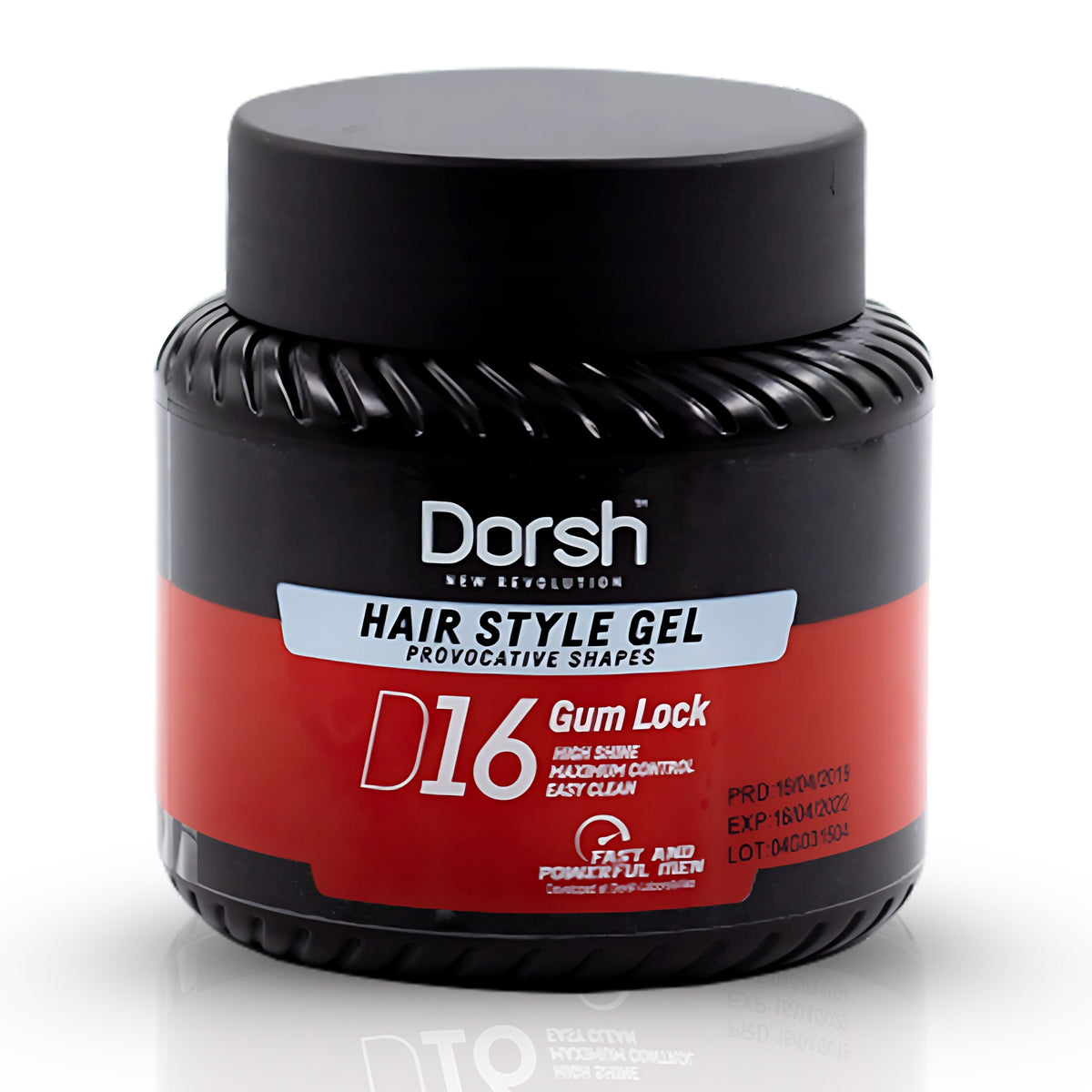 Haargel D16 – 24h extremer Halt & Stylingkontrolle – Provocative Shapes Gum Lock – 700 ML