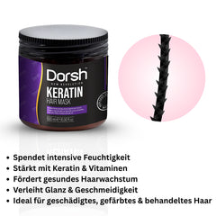 DORSH Keratin Hair Mask 500 ML