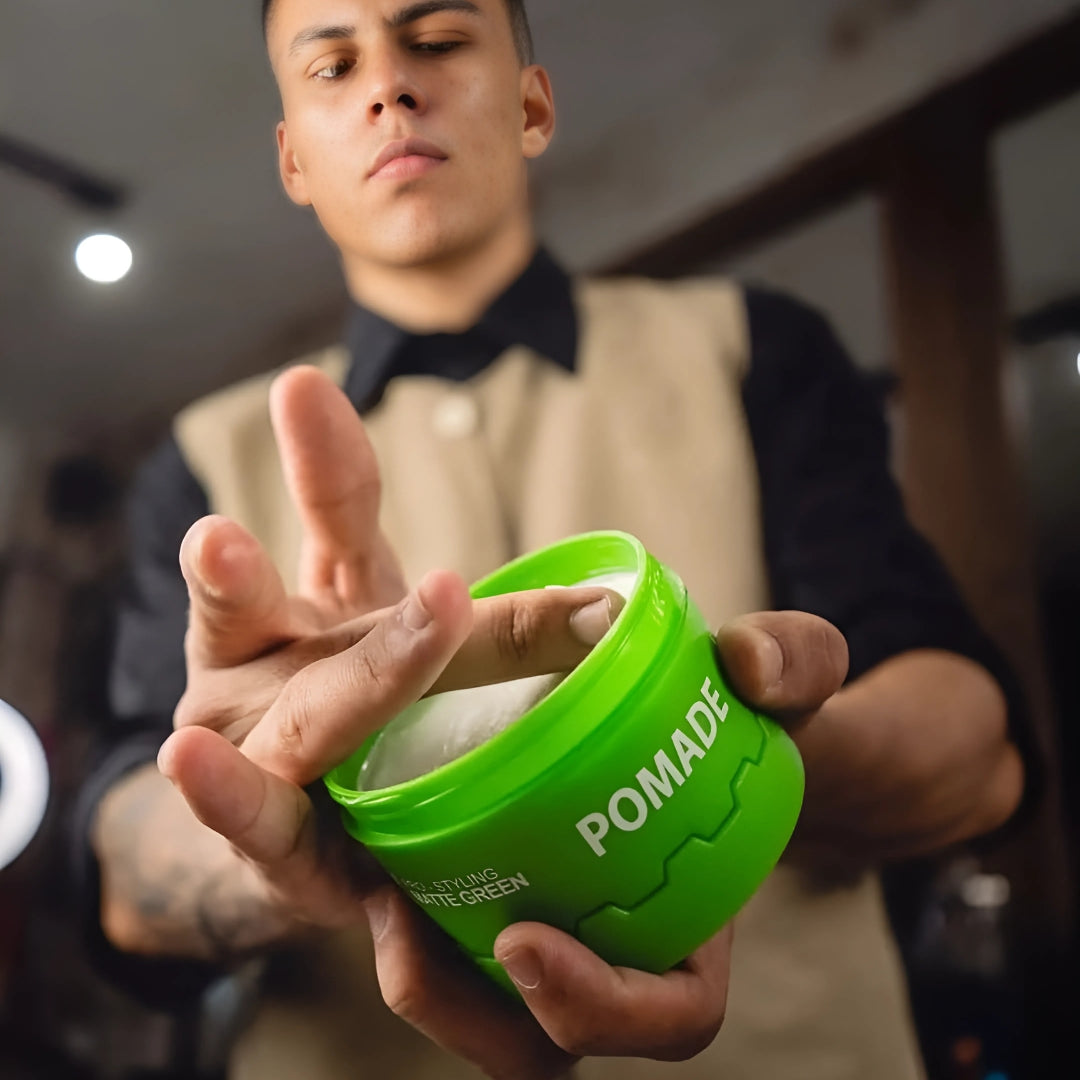 ROQVEL Hair Styling Wax - Matte Pomade Green 150 ML