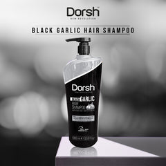 Shampoo mit schwarzem Knoblauch – Stärkung & Pflege für geschwächtes Haar – Glanz & Feuchtigkeit – 1000 ml