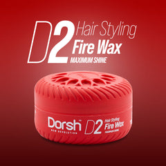 DORSH Hair Styling Fire Wax - D2 150 ML