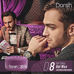 DORSH Hair Styling Gel Wax - D8 150 ML