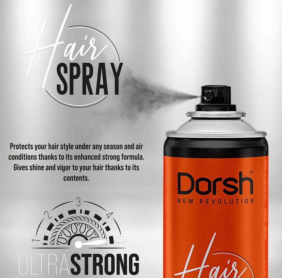 DORSH Hair Spray - Ultra Strong 400 ML