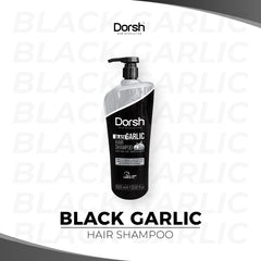 Shampoo mit schwarzem Knoblauch – Stärkung & Pflege für geschwächtes Haar – Glanz & Feuchtigkeit – 1000 ml